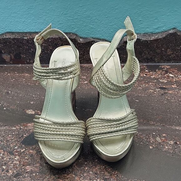 BCBGeneration Leopard Wedges  - Picture 2 of 10